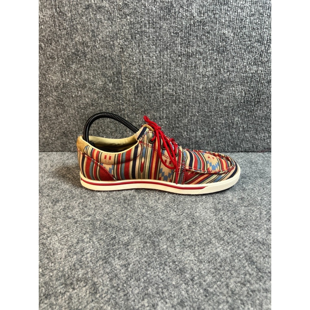 Twisted X Hooey Loper Sneaker Women Multicolor Aztec Print Low Top Comfort Shoes - Picture 2 of 16